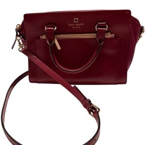 Kate Spade Purse with Gold Accents